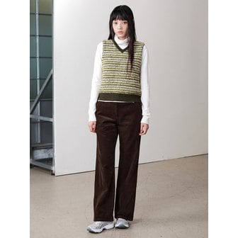 구호 플러스 Classic Corduroy Pants  Brown (KE5X21M02D)