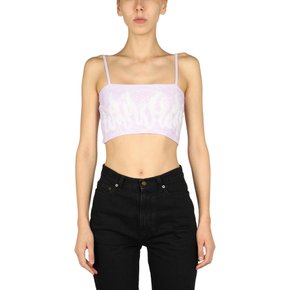 [해외배송] 22 S/S 비전 오브 슈퍼 탑 크롭 VSD00205ST_LILAC B0040180166