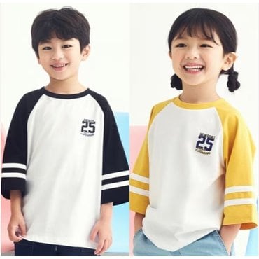 탑텐키즈 25년SS 인기 7부 티셔츠 모음  MKF2TS1203, MKF2TS1204, MKF2TS3201