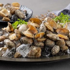 냉동 바지락 500g x 4팩 (손질 해감 세척 완료)