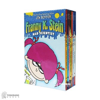 동방도서 (영어원서) The Complete Franny K. Stein Mad Scientist 1-7 Books Box Set (Paperback)(CD없음)