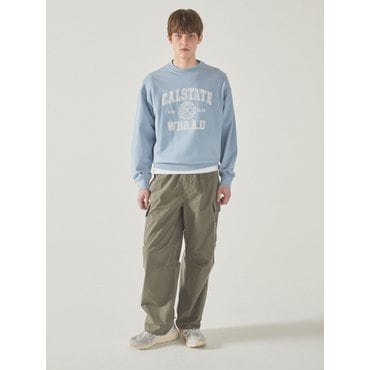 후아유 Cotton Nylon Easy Cargo Pants(U)  WHTAF2312U