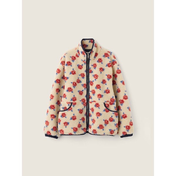 [10차] Rose Fleece Jumper (Beige)