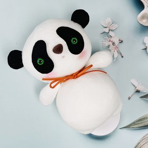 양말인형만들기 귀염둥이 팬더 푸공주 판다인형 (+실,바늘 포함)