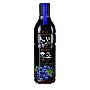 백년동안 흑초 블랙블루베리 900ml (1개)