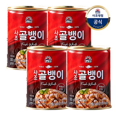 대림선 [사조대림] 자연산골뱅이 300g x4개