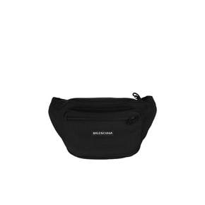 27FW 발렌시아가 익스플로러 벨트백 482389 2JMF7 1000 Black