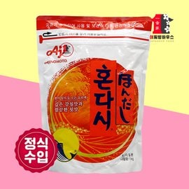  아지노모토 혼다시 1kg 가쓰오부시 맛다시 잔치국수육수 일본 조미료