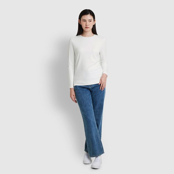 여 기모 긴팔 티셔츠 J115401009006