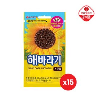 텐바이텐 해바라기 초코볼 30gx10개