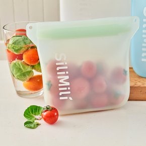 반복사용 실리콘지퍼백 500ml