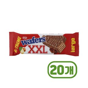 XXL웨이퍼 코코아 수입초코바 50g x 20개