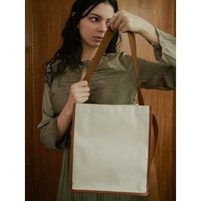 Square City Bag _ Tiramisu Brown