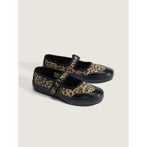 [반스 공식] 키즈 메리 제인 레오파드/ VN000CYKBM81