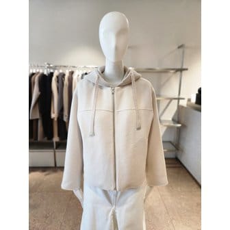 NICE CLAUP [여주점] [나이스클랍] 니트 탈부착 라운드넥 핸드메이드 숏코트 A254PWC904