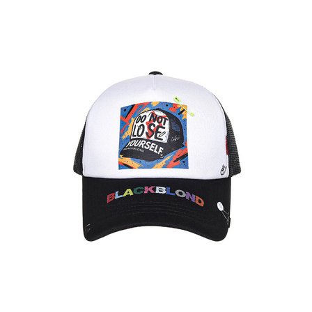 블랙블론드 BBD Pop Clash Trucker Mesh Cap (Black)