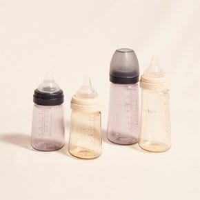 ★젖꼭지2p 증정(단계선택) / 마더케이 베이직 PPSU 젖병 180ml(노꼭지)