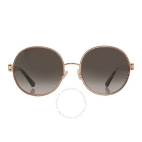 4664299 Jimmy Choo Brown Gradient Round Ladies Sunglasses