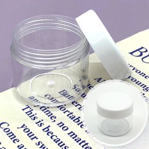 화장품공병 화이트캡 크림용기 20g