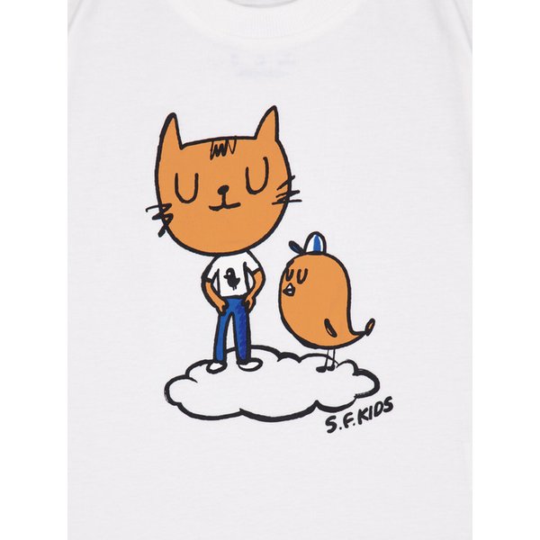 고양이 반팔 티셔츠