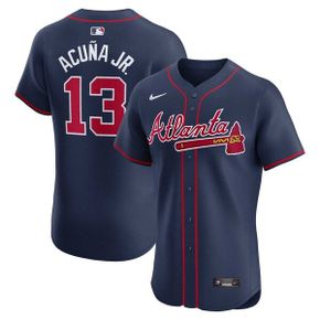 [해외] 1076456 나이키 MLB Ronald Acuna Jr. 애틀랜타 브레이브스 얼터네이트 Elite 플레이어