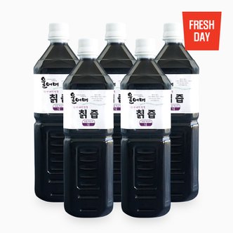 프레시데이 [울어매] 고창 자연산 생 칡즙 진액 5병/1L(선물포장)
