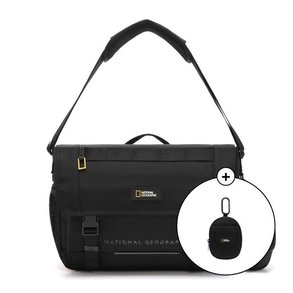 [여주점] N255ACR030 데이즈 메신저백 BLACK