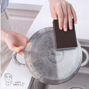 스텐 탄냄비 녹제거 철수세미 매직샤인폼 1개입