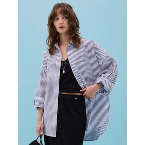 TOU STRIPE SHIRT - BLUE