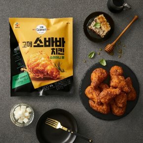 고메 소바바 치킨 소이허니 봉 300g x3개+양념 봉 300g x3개