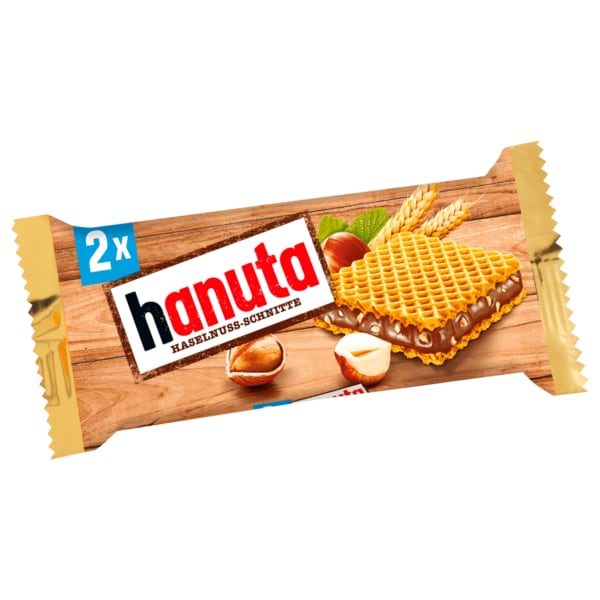 하누타 Hanuta 웨이퍼 헤이즐넛 크림 2x22g