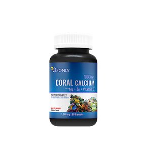 캐나다 오로니아 코랄칼슘 산호칼슘 Coral Calcium 90캡슐