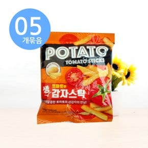 토마토맛 생감자스틱 20g x5개