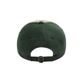 WE WERE HERE TWO TONE BALL CAP GREEN WEWERE 볼캡 그린