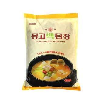  (면세)마산 몽고 백된장 4kg