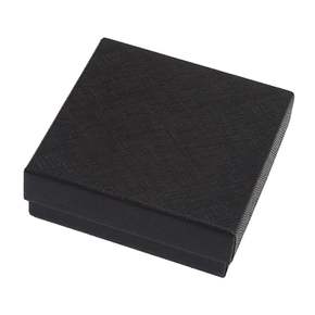 주얼리 케이스 유니크 블랙 9cmX9cm