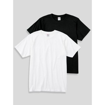 프린트스타 [2PACK] 20수 베이직 무지 스탠다드 반팔 티셔츠