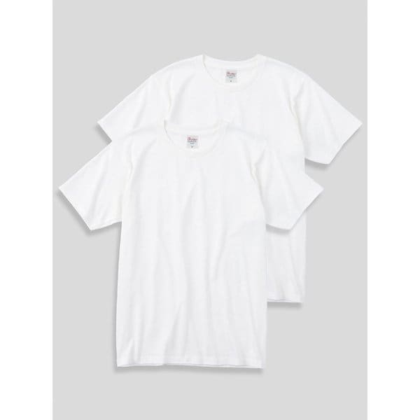 [2PACK] 20수 베이직 무지 스탠다드 반팔 티셔츠