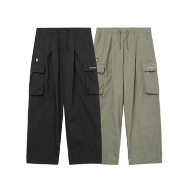 라이프워크 키즈) 우븐 카고 와이드 팬츠  LK252WL522