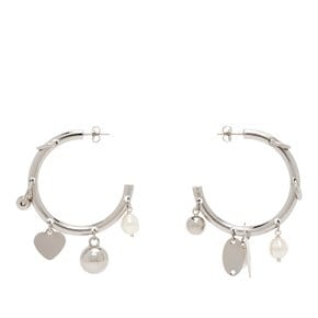 저스틴 클렌퀏 브릿 이어링 BRITT EARRINGS PALLADIUM Palladium