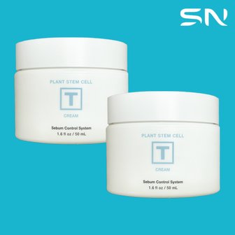 에스엔뷰티 SN 티크림 50ml 1+1 수분크림 홍조크림