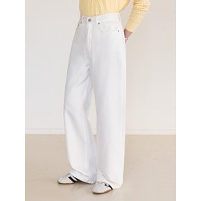 데일리 와이드 스트레이트 코튼 팬츠_2color