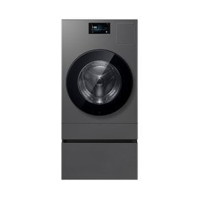 삼성 비스포크 AI 콤보 25/20kg (177.8mm LCD)+수납함 다크스틸 WD90H25AHSN1