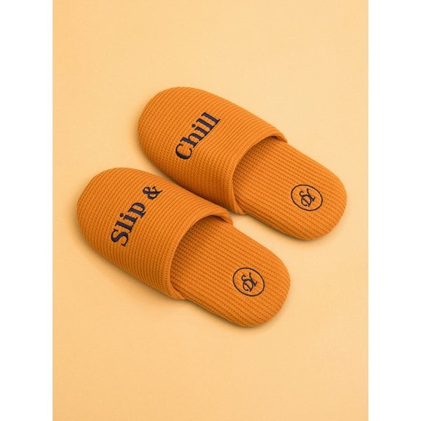 베이직 와플 룸슈즈