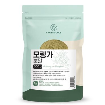 참굿즈 모링가 분말 500g 1팩