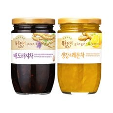 복음자리 배도라지차 470g +생강레몬차 500g