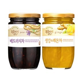 복음자리 배도라지차 470g +생강레몬차 500g