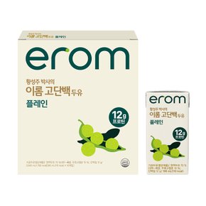 이롬 황성주 국산콩 고단백 플레인 190ml x 16팩