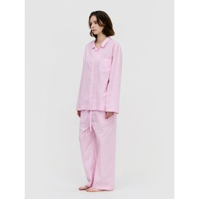 Stay Stripe Pajamas Long Pants - Raw Pink