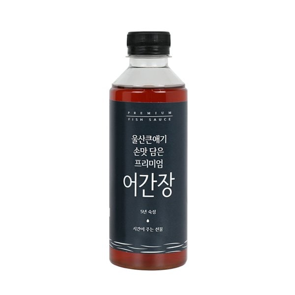 울산큰애기 손맛담은 프리미엄 어간장350ml